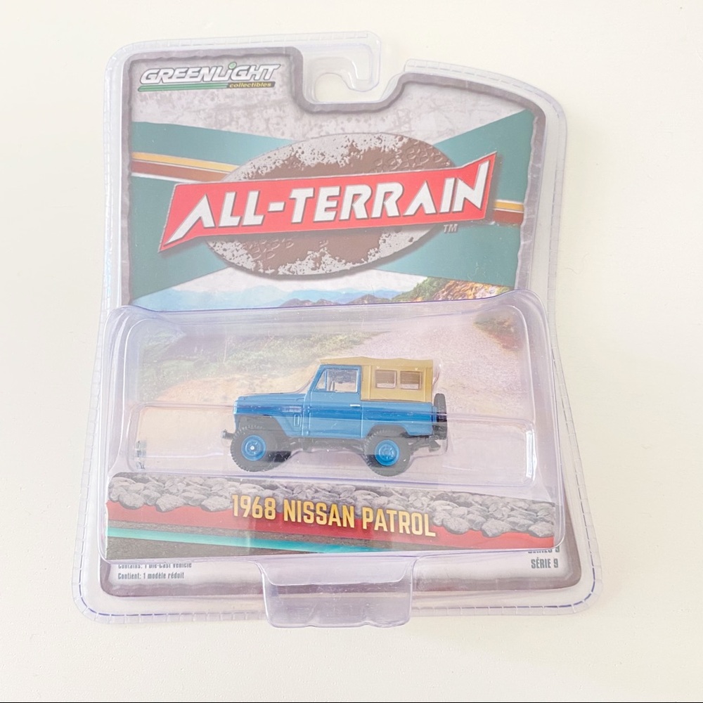 NWT 1968 '68 NISSAN PATROL ALL-TERRAIN R9 GREENLIGHT DIECAST 2019